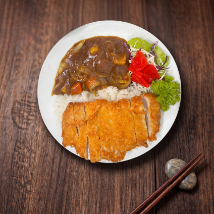 Cơm cà ri thịt heo Chiên xù (Katsu Cury)